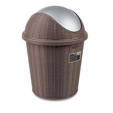 Billenős szemetes elegance 10L barna   51780