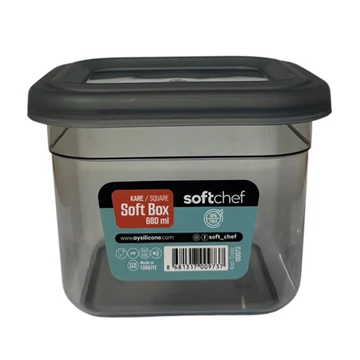 Éteétároló doboz 680ml műanyag soft  100126