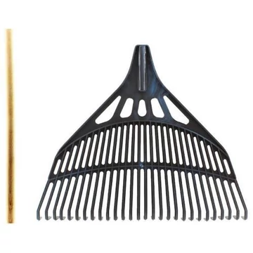 Lombseprű müa. 66cm fekete nyél   BA735