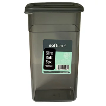 Éteétároló doboz 1580ml műanyag soft  100116