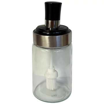 Olajtároló üveg kenőecsettel 260ml  CN80879