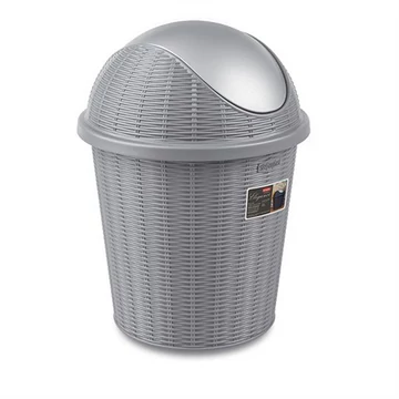 Billenős szemetes 10L elegance szürke   51781