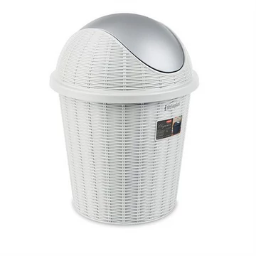 Elegance billenős szemetes 10L fehér   51778