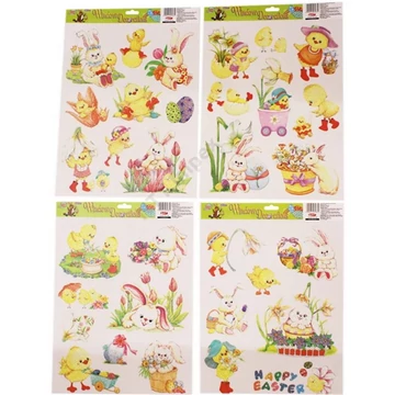 Húsvéti glitteres matrica 30x42  FKD-7087 
