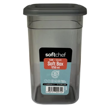 Éteétároló doboz 1250ml műanyag soft  100127