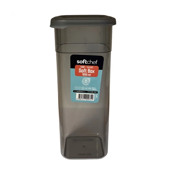 Ételtároló doboz 1850ml műanyag soft  100128
