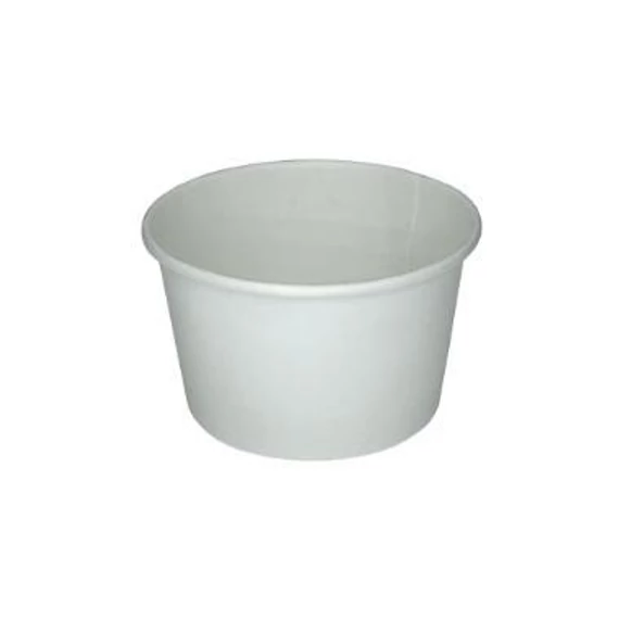 Fagyis papírtégely fehér 130ml 25db/cs   21500012