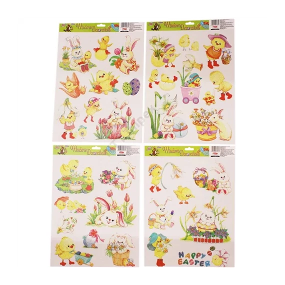 Húsvéti glitteres matrica 30x42  FKD-7087 